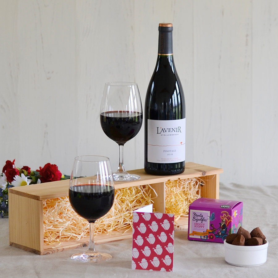 The Red Wine and Truffles Gift