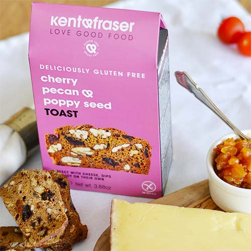 Kent & Fraser - Cherry, Pecan & Poppy Seed Toast