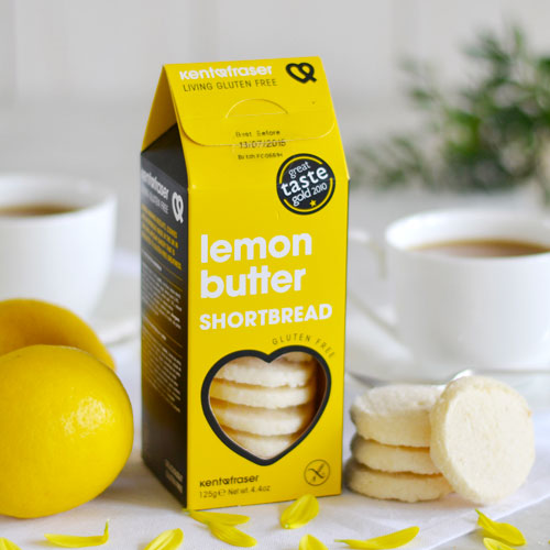 Kent & Fraser - Gluten Free Lemon Butter Shortbread