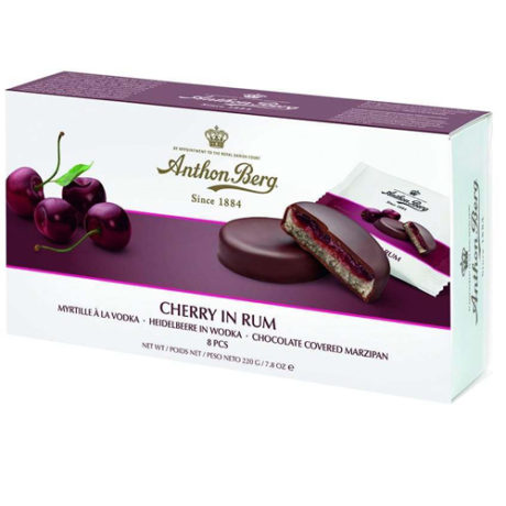 Cherry in Rum Marzipan Gluten free Gifts for the Coeliac in your life