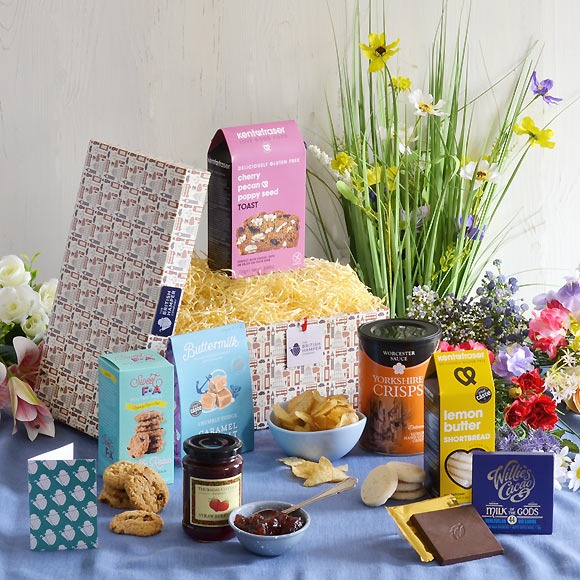 The Great British Gluten Free Baking Hamper Gluten Free Sweet Treats by the British Hamper Company Gluten Free Gifts for the coeliac in your life