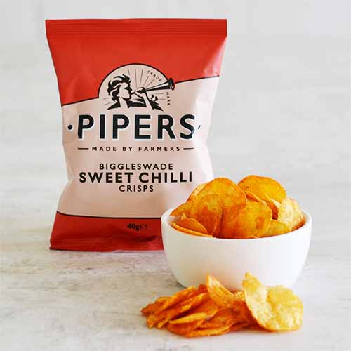 Pipers - Biggleswade Sweet Chilli Crisps (40g)